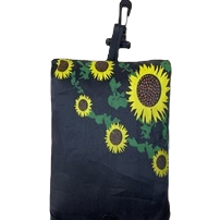 Thickened waterproof plastic folding hand-held shopping bag, express packaging bag Grab portable