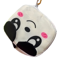 Thickened waterproof foldable hand-held plastic shopping bag, express packaging bag Grab portable