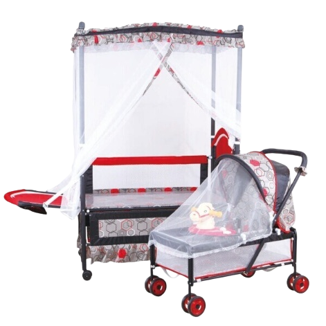 Baby mosquito net, home textile grade, breathable, lightweight and foldable