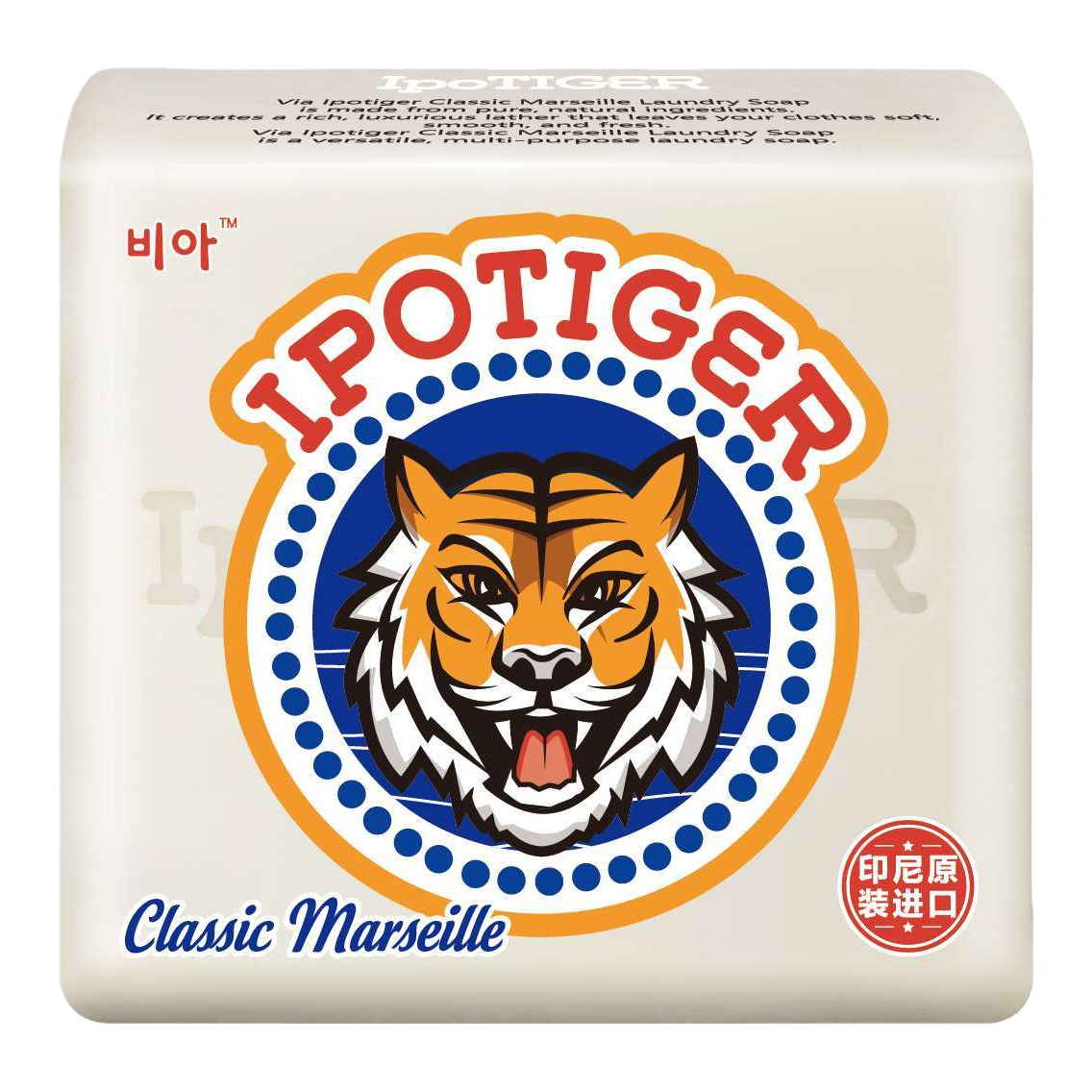 Indonesian Veya Palm Tiger Classic Marseille Soap 300g Laundry soap Item Picture