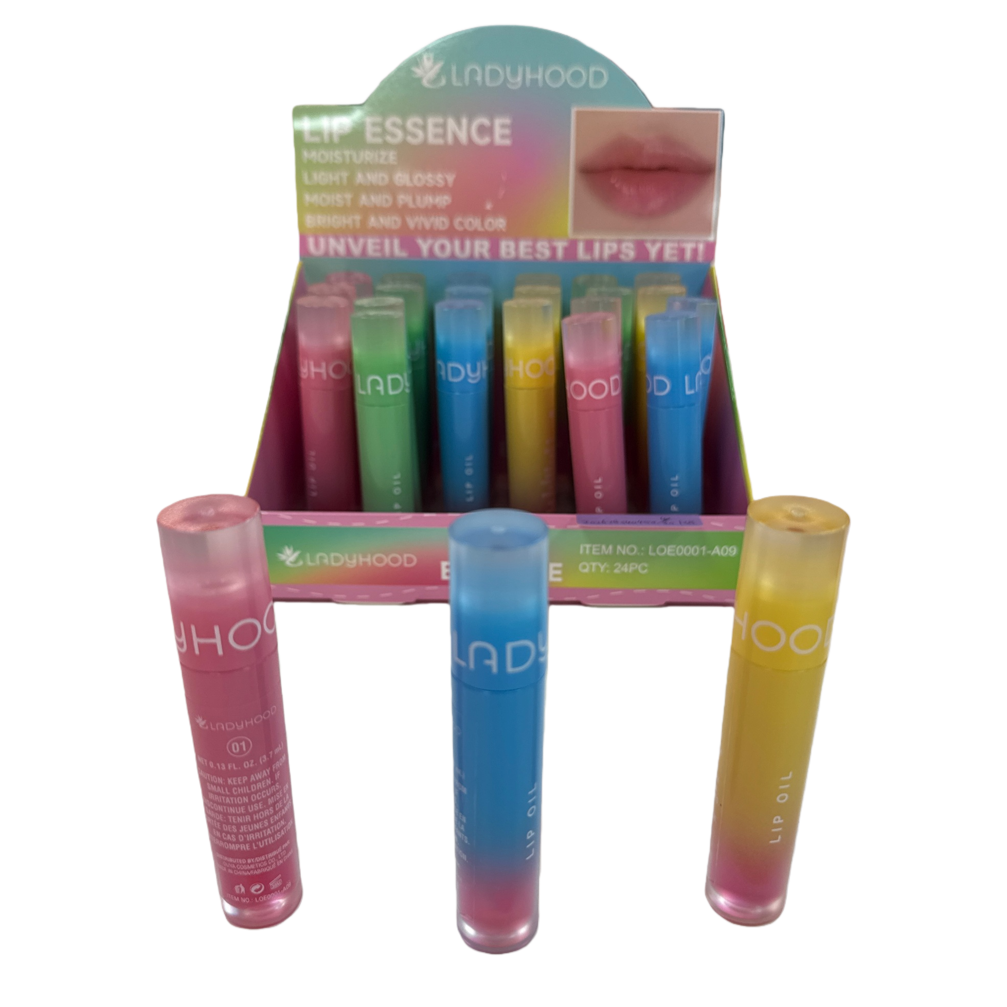 A new lip care product with a color gradient that is hydrating, lustrous and long-lasting Item Picture