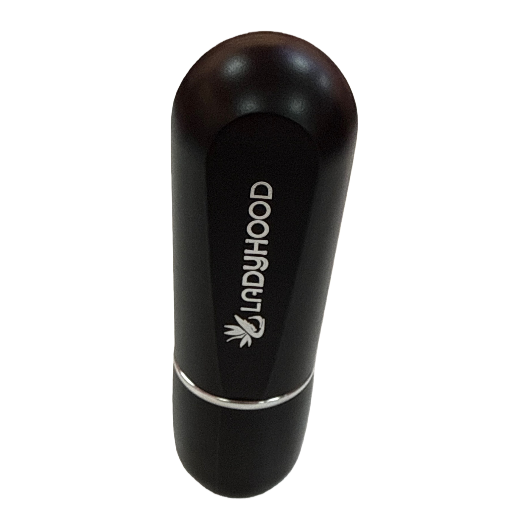 The black lipstick tube features a metallic texture and a simple design, suitable for various lipstick sizes Item Picture