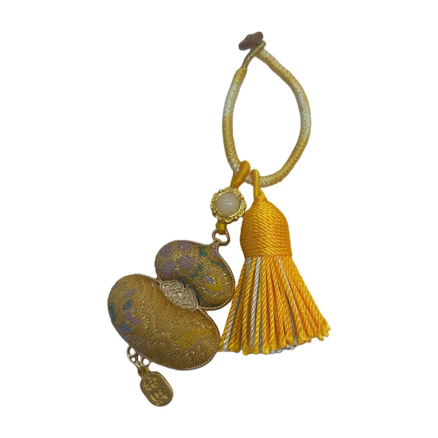 Golden gourd pendant, metal pendant, home feng shui decoration, new Chinese-style decoration Item Picture