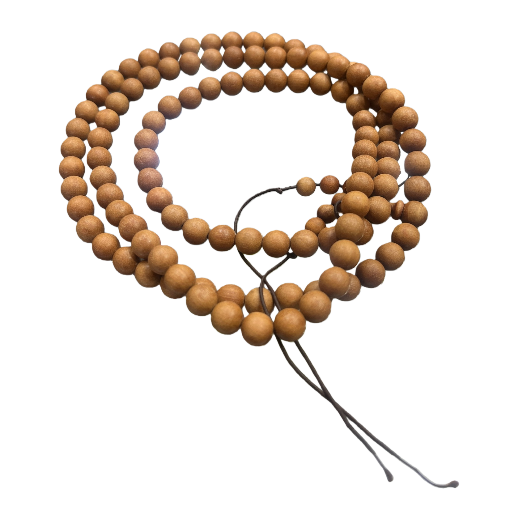 Marrón madera cuentas de buda brocheta de mano natural aloe foliolos dalbergia bodhi unisex Item Picture