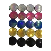 DIY decorative car window glass wall safety warning stickers with colored reflective patches Item Picture