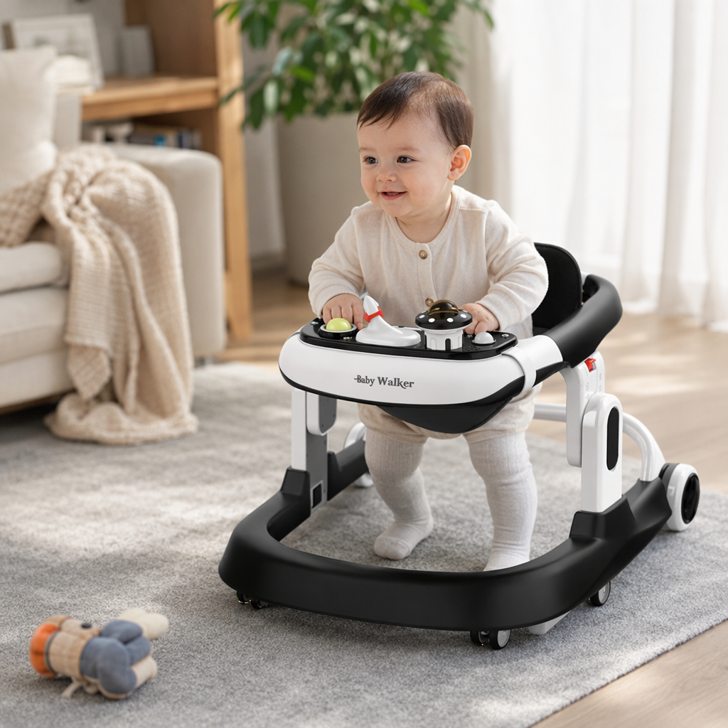 Baby walkers, baby walking assistance vehicles, mother and baby products, children's strollers, safety and adjustable Specification image