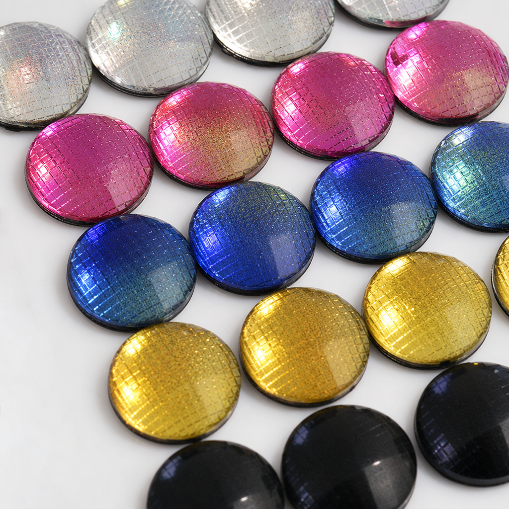 DIY decorative car window glass wall safety warning stickers with colored reflective patches Application Scenario
