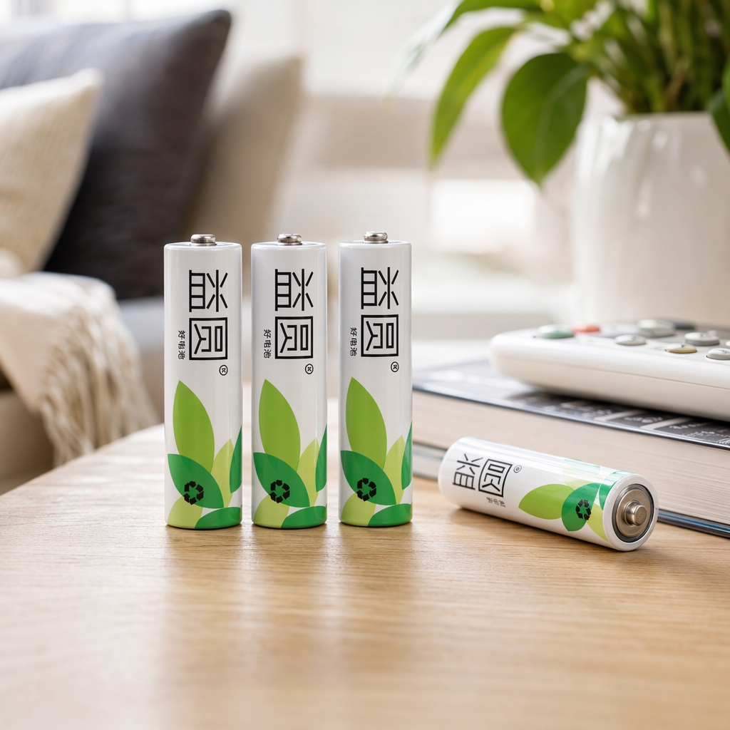 Green packaging carbon battery No. 5 AA 8-cell pack, mercury-free, environmentally friendly and long-lasting power supply details Picture