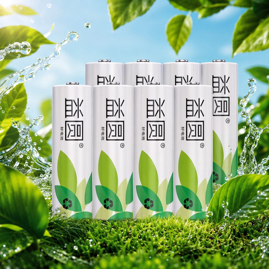 Green packaging carbon battery No. 5 AA 8-cell pack, mercury-free, environmentally friendly and long-lasting power supply Specification image