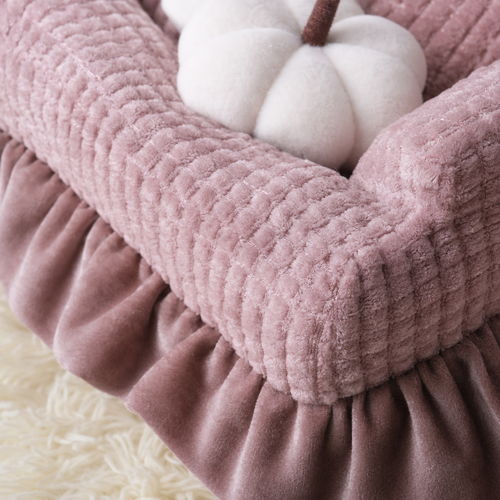 Green woven texture sofa cover special packaging bag Application Scenario