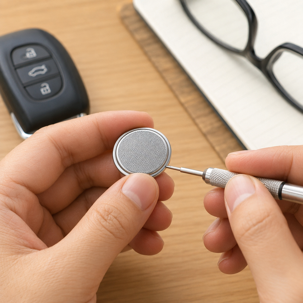 Silver button battery CR2032 3V lithium manganese battery remote control electronic scale calculator universal details Picture
