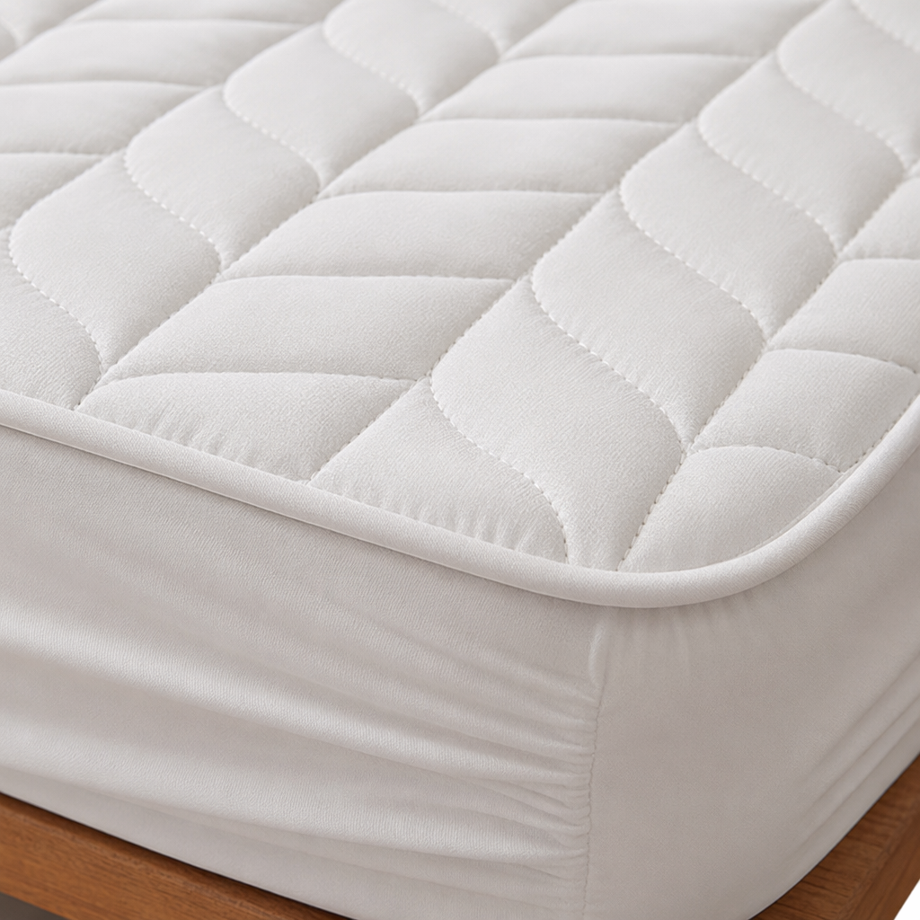 Colchón acolchado blanco almohadilla protectora respirable antideslizante cama engrosada tipo resistente al agua y al polvo Application Scenario