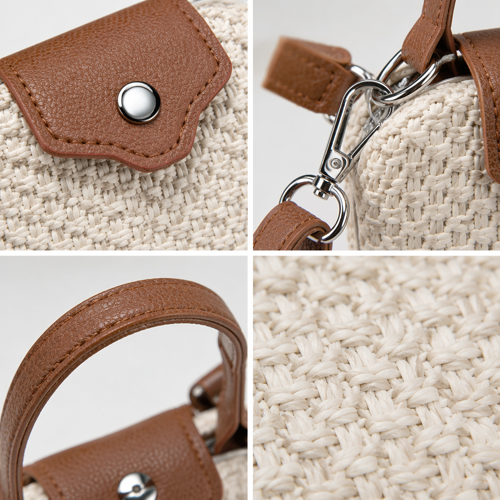 Luggage, leather goods, other bags, top-grain cowhide business commuter handbags Item Picture