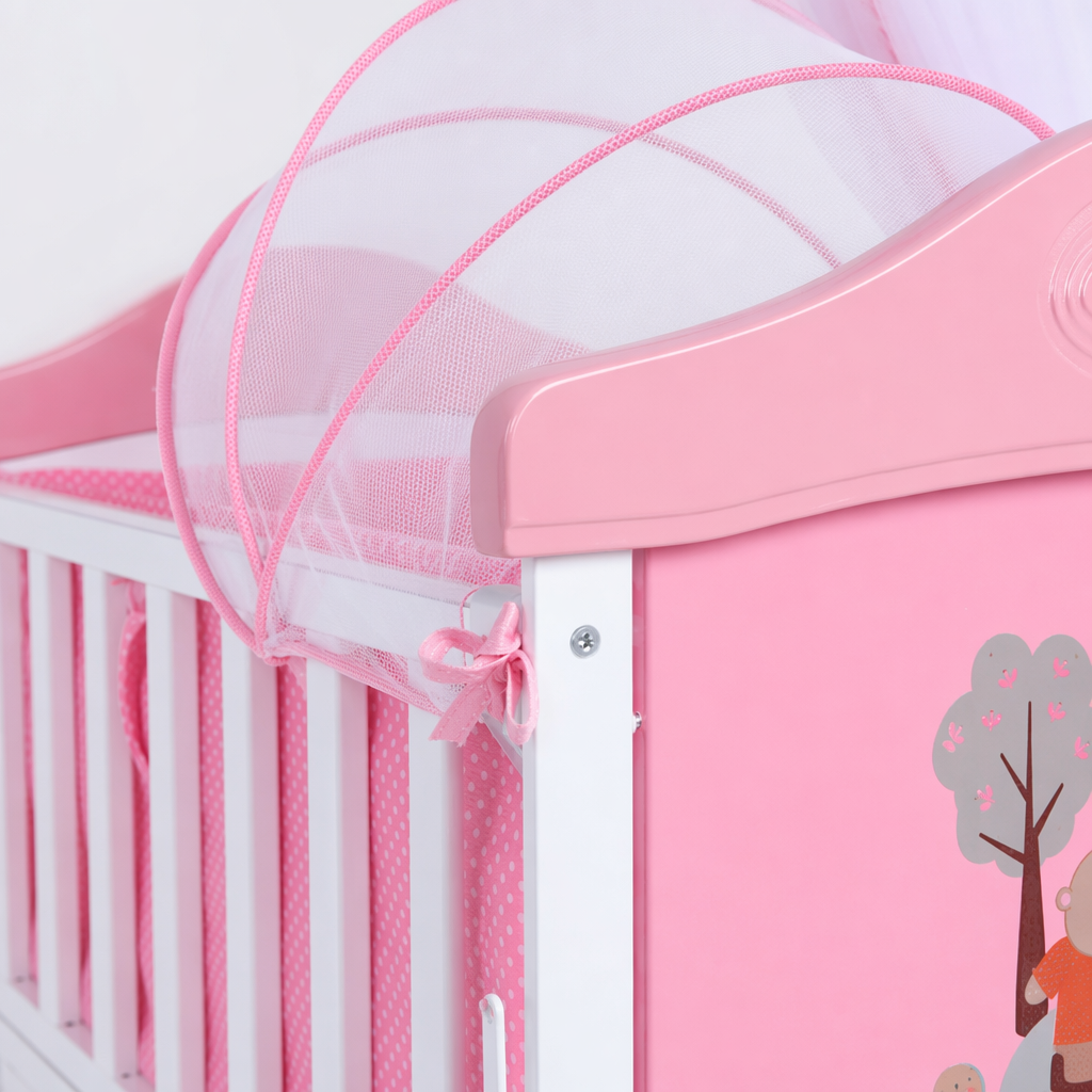 Baby cribs, mother and baby products, foldable portable cribs, safety guardrails, baby beds Item Picture
