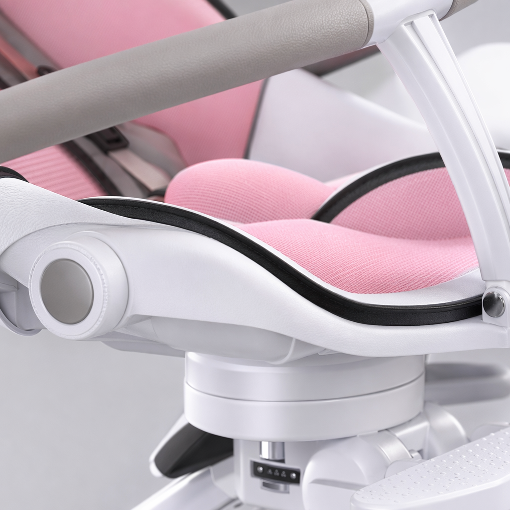 Baby stroller, high-view shock-absorbing aluminum alloy baby and maternal products, children's stroller details Picture