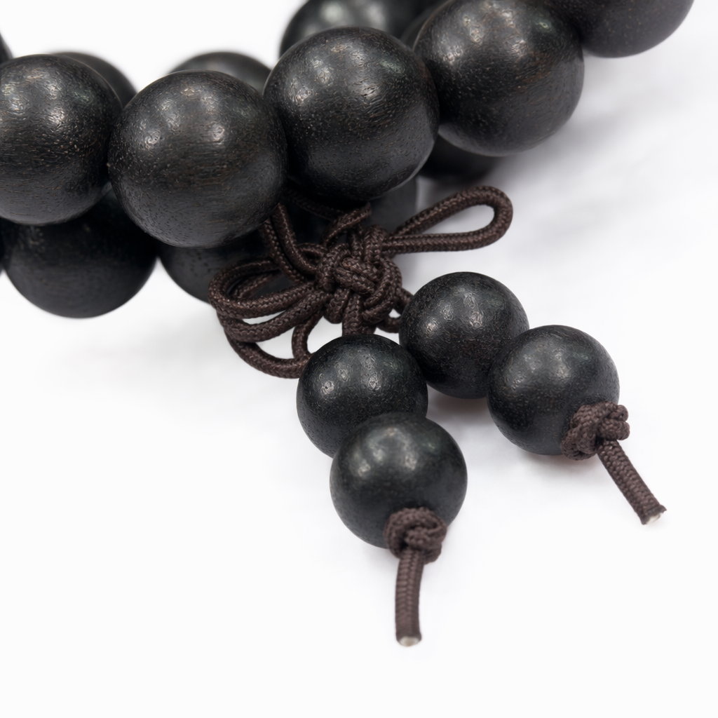 Brazalete de cordón de cuentas negras ágata negra natural simple y versátil para mujeres muñeca accesorios Application Scenario
