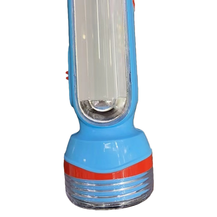 Blue flashlight, high-intensity rechargeable LED portable waterproof outdoor lighting tool Item Picture