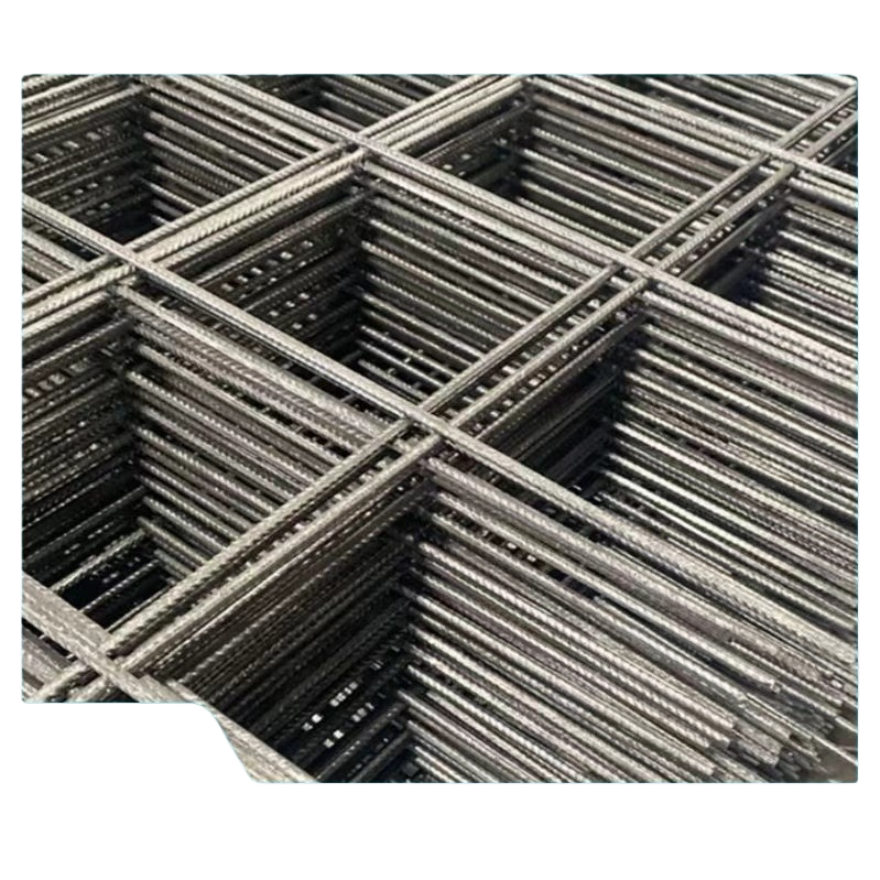 The specifications of silver-gray ribbed steel mesh for building reinforcement welded steel wire mesh can be customized Item Picture