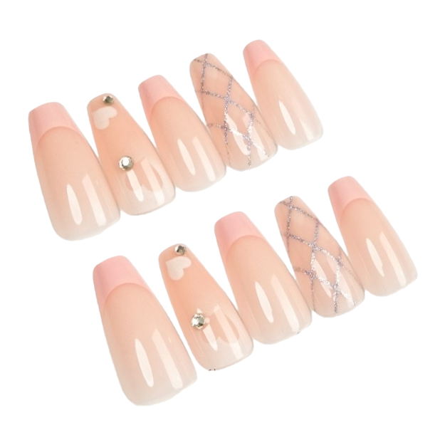 The pink French nail care set includes nail polish polishing tools and a full set of nail care supplies Item Picture