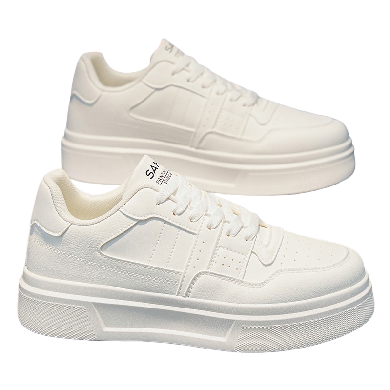 Blanco hombre zapatos H016 casual versátil transpirable ligero zapatillas Item Picture