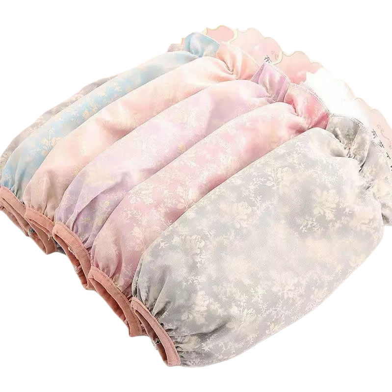 Colorful floral pattern anti-slip arm sleeves, unisplendour wrist guards and sun protection arm sleeves Item Picture