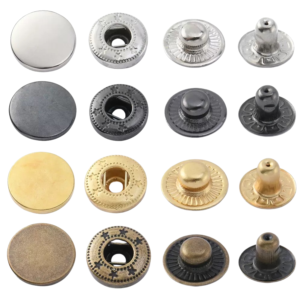 DIY handcrafted decorative buttons for multi-color metal button combination clothing accessories Item Picture