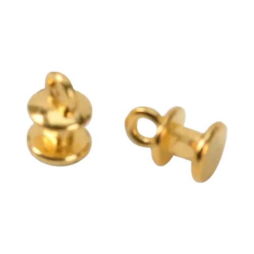 Golden metal fasteners, clothing accessories, hardware parts, universal style Item Picture