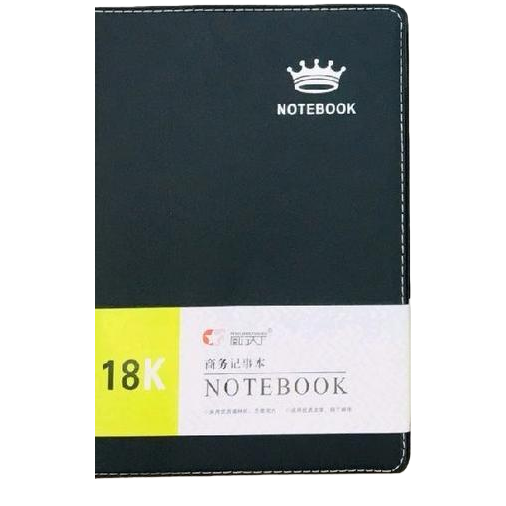 Cuaderno con cubierta verde oscuro A5 páginas interiores engrosadas business brief notepad Item Picture