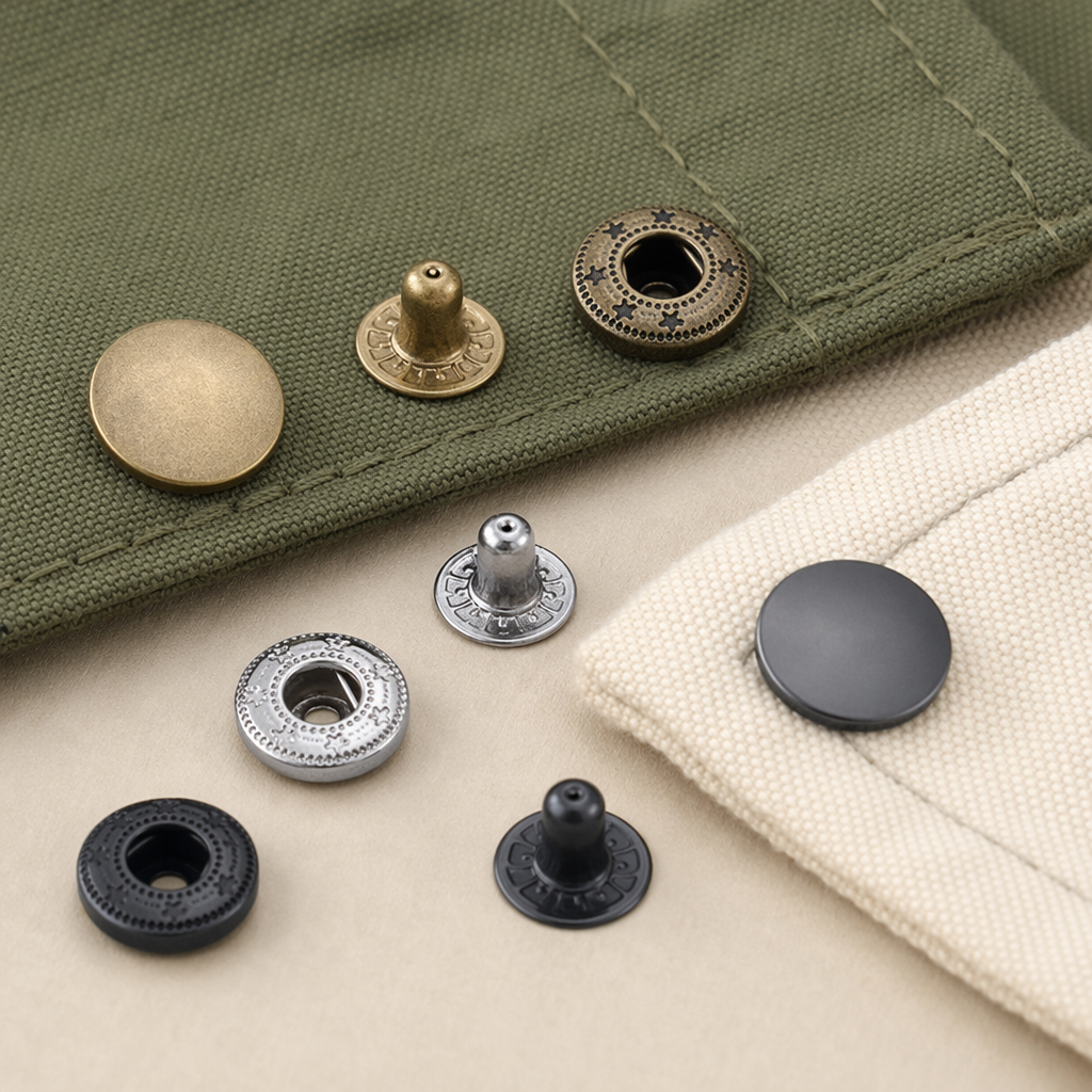 Multi-color metal button clothing accessories, bag buttons, decorative buttons, universal style details Picture