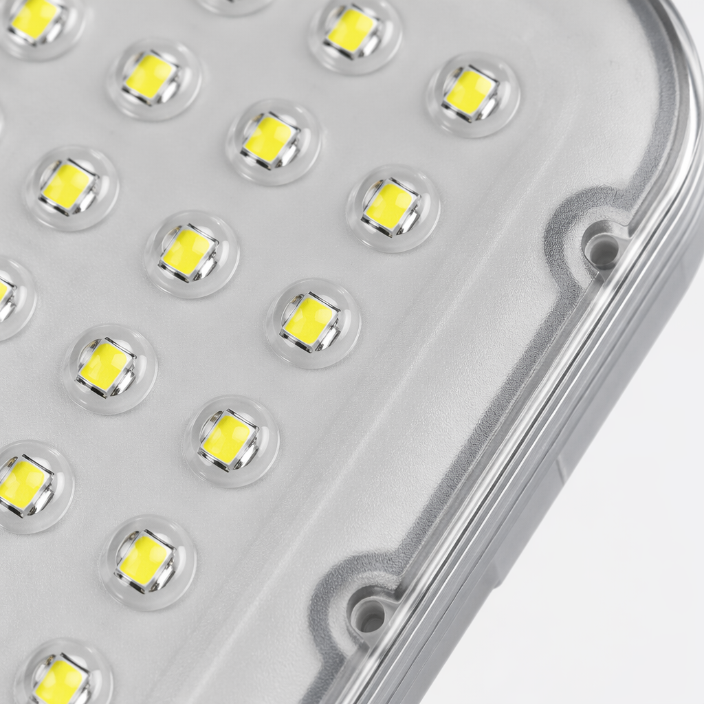 White solar floodlight, outdoor waterproof wide-angle lighting, 10W high-brightness, energy-saving, no wiring required Application Scenario