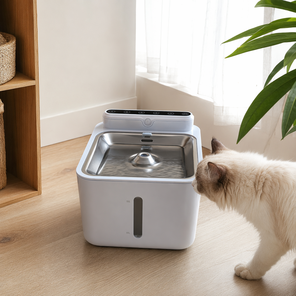 Bebedero automático de circulación silenciosa para perros y gatos details Picture