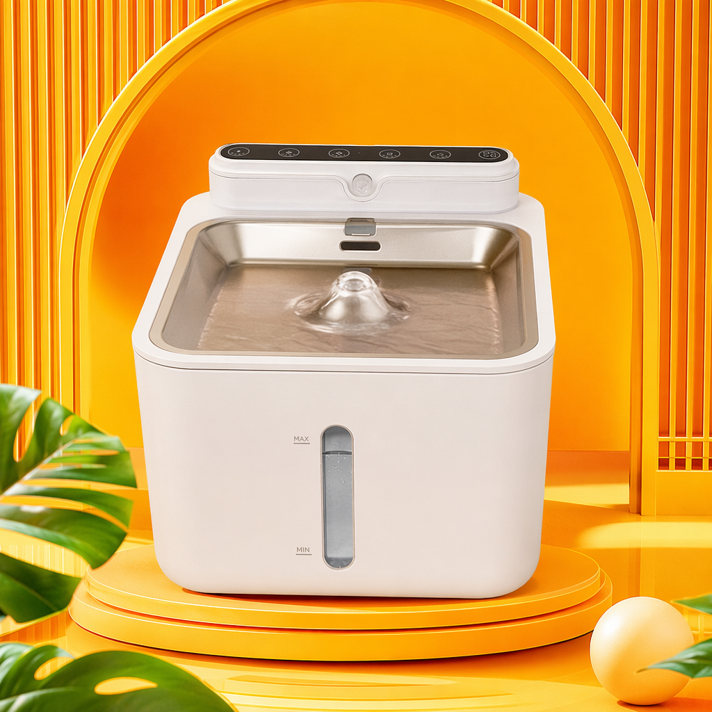 Bebedero automático de circulación silenciosa para perros y gatos Specification image