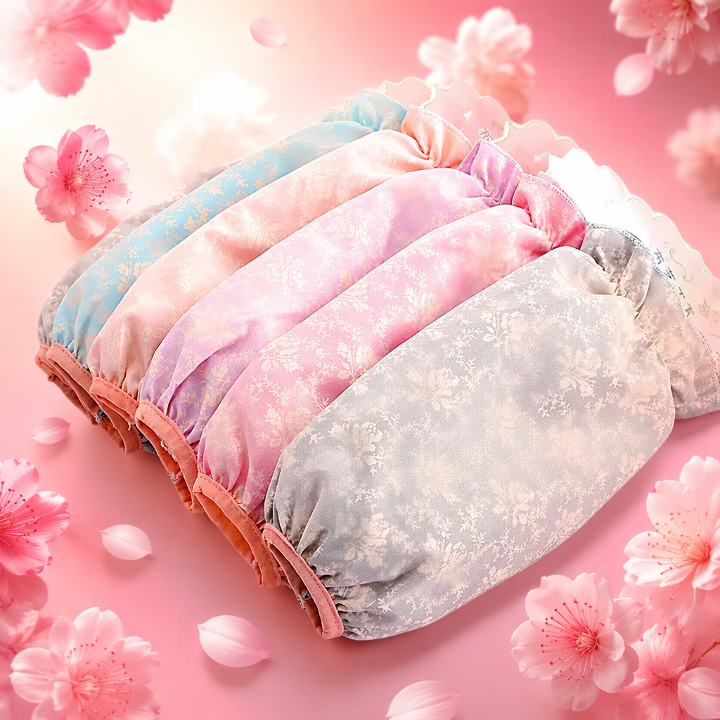 Colorful floral pattern anti-slip arm sleeves, unisplendour wrist guards and sun protection arm sleeves Specification image