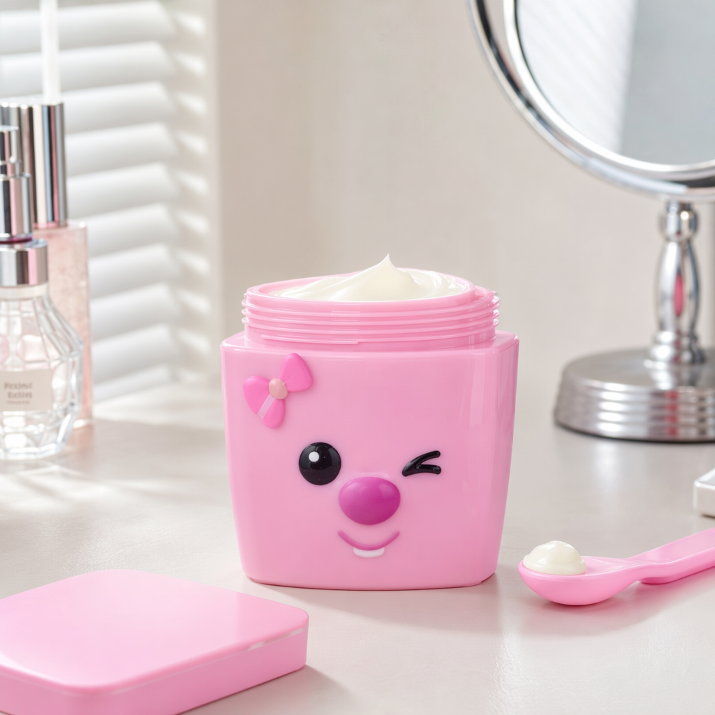 Borlele Children's Cream, Korean Borlele Children's Goat Milk Vaseline Cream 65g, moisturizing and hydrating Specification image