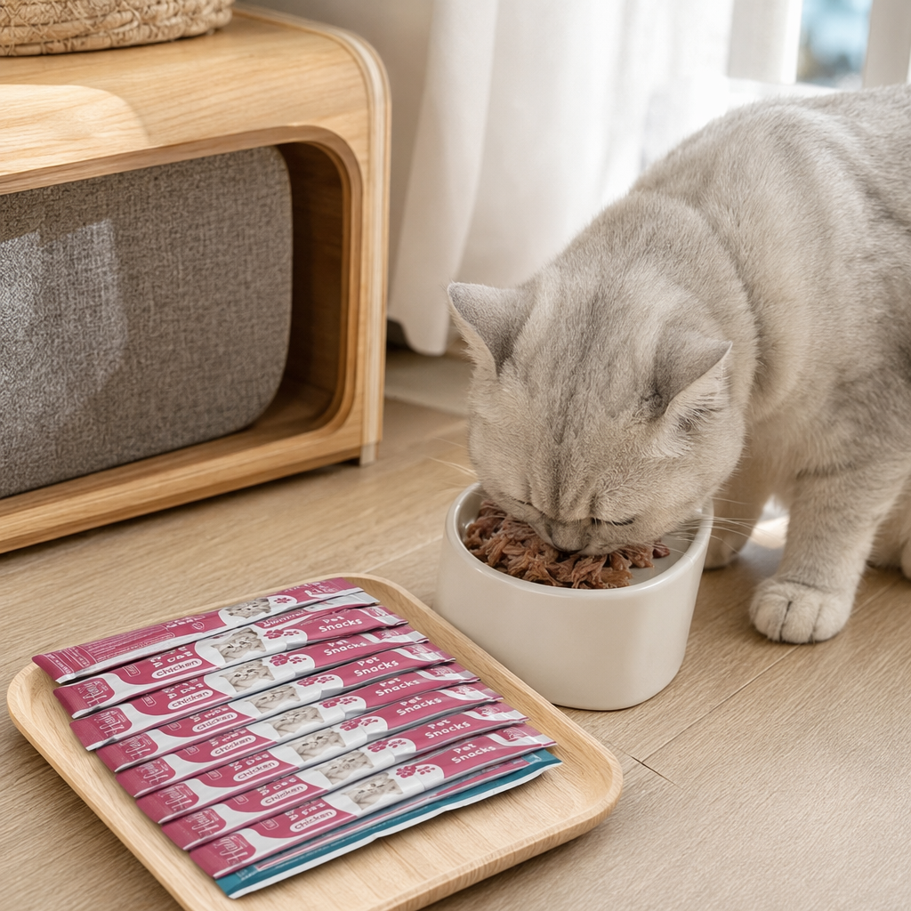 猫条15g 猫咪零食成猫幼猫湿粮鲜肉解馋猫罐头猫零食批发宠物零食宠物食品详情2