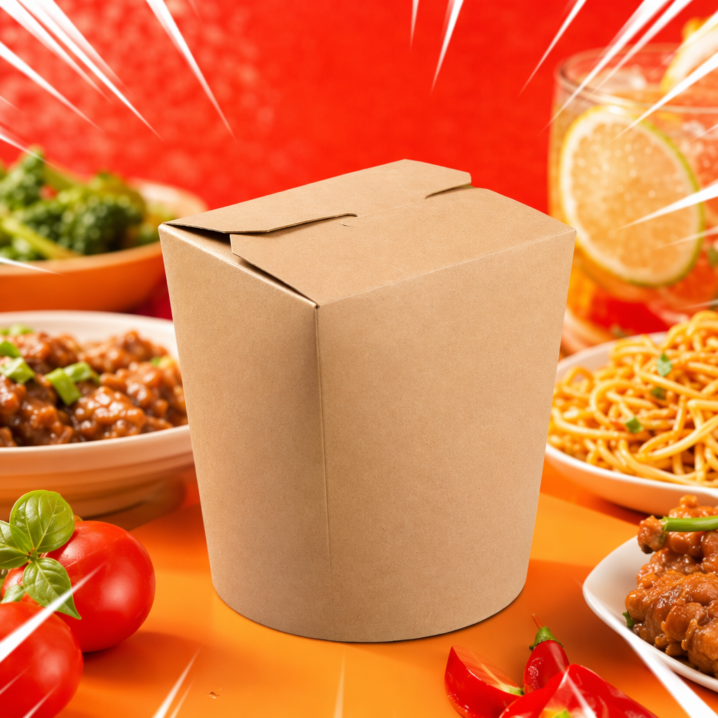 Brown paper box packaging, eco-friendly and simple gift box, home storage box Specification image