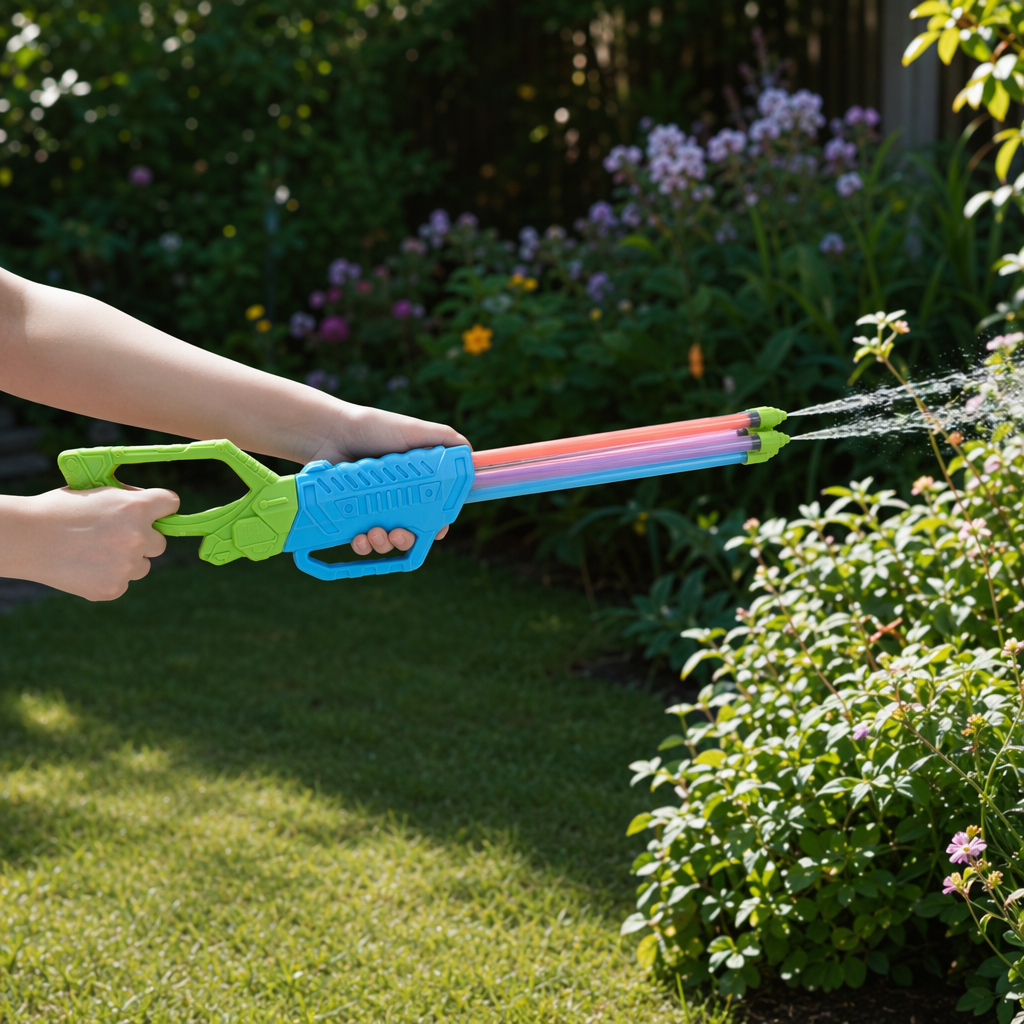 Colorful toy water guns, children's summer outdoor water play spray guns details Picture