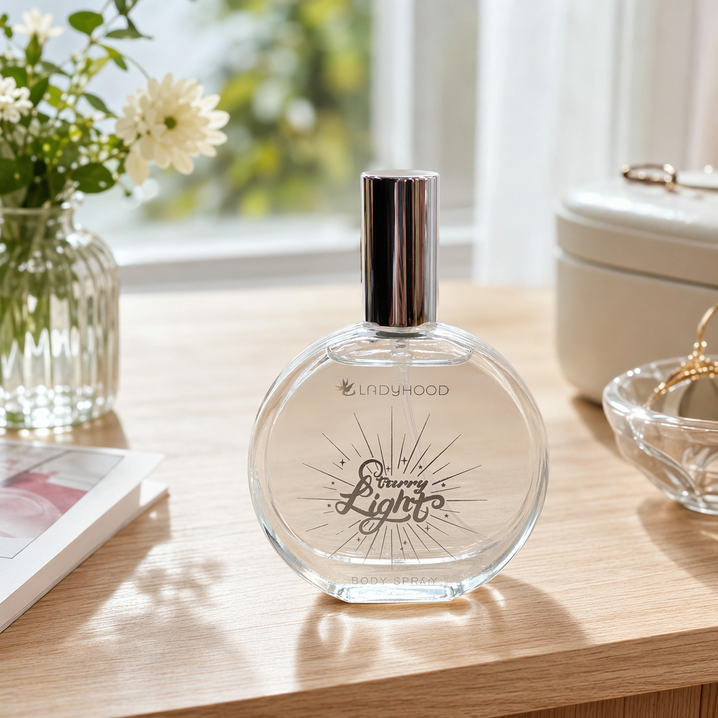 Black display box, transparent bottle, body spray, fresh and fragrant, portable travel set details Picture