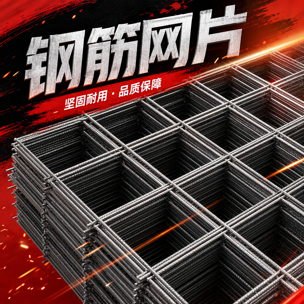 The specifications of silver-gray ribbed steel mesh for building reinforcement welded steel wire mesh can be customized Specification image