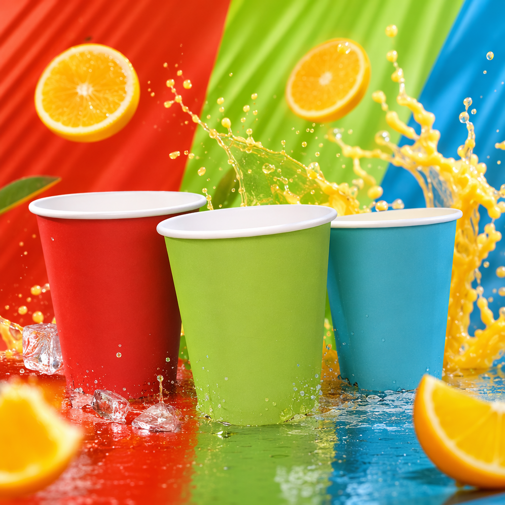 Tazas de papel de color para la fiesta de la boda tazas de café desechables 200ml para la decoración casera de la torrefacción Specification image