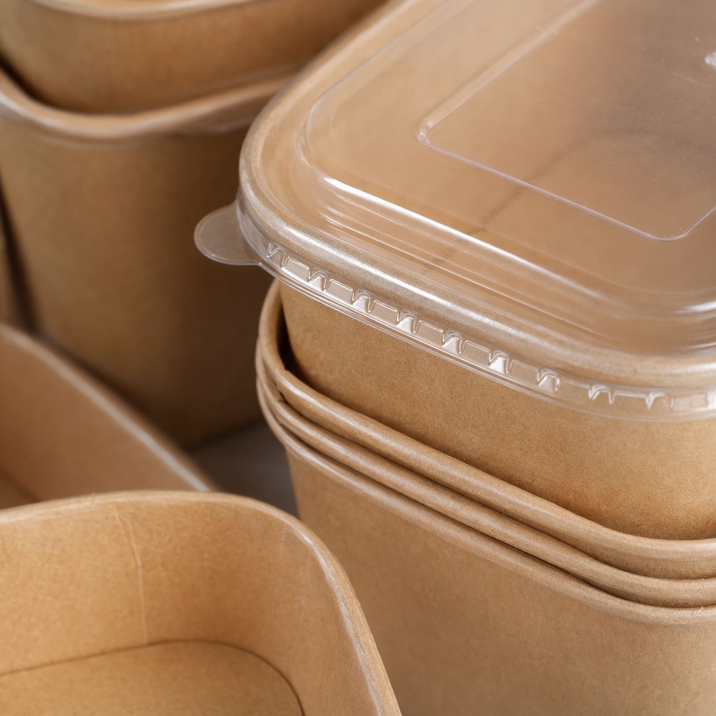 Brown kraft paper packing box, thickened eco-friendly express gift packaging box Application Scenario
