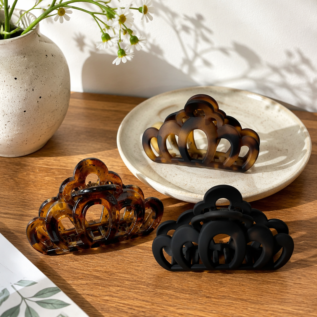 Fashionable and simple hair clips and headwear accessories are sweet, cute and versatile for daily wear Application Scenario