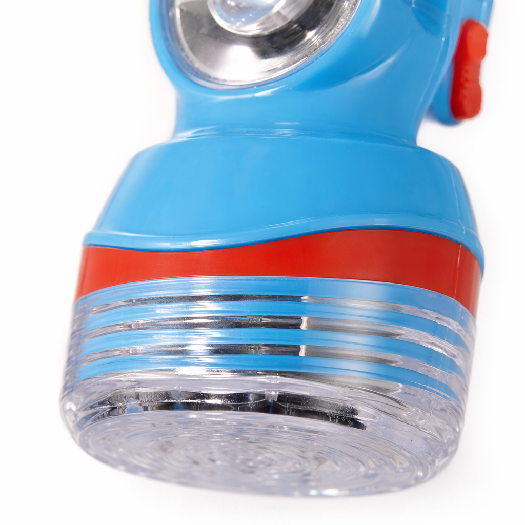 Blue flashlight, high-intensity rechargeable LED portable waterproof outdoor lighting tool Application Scenario