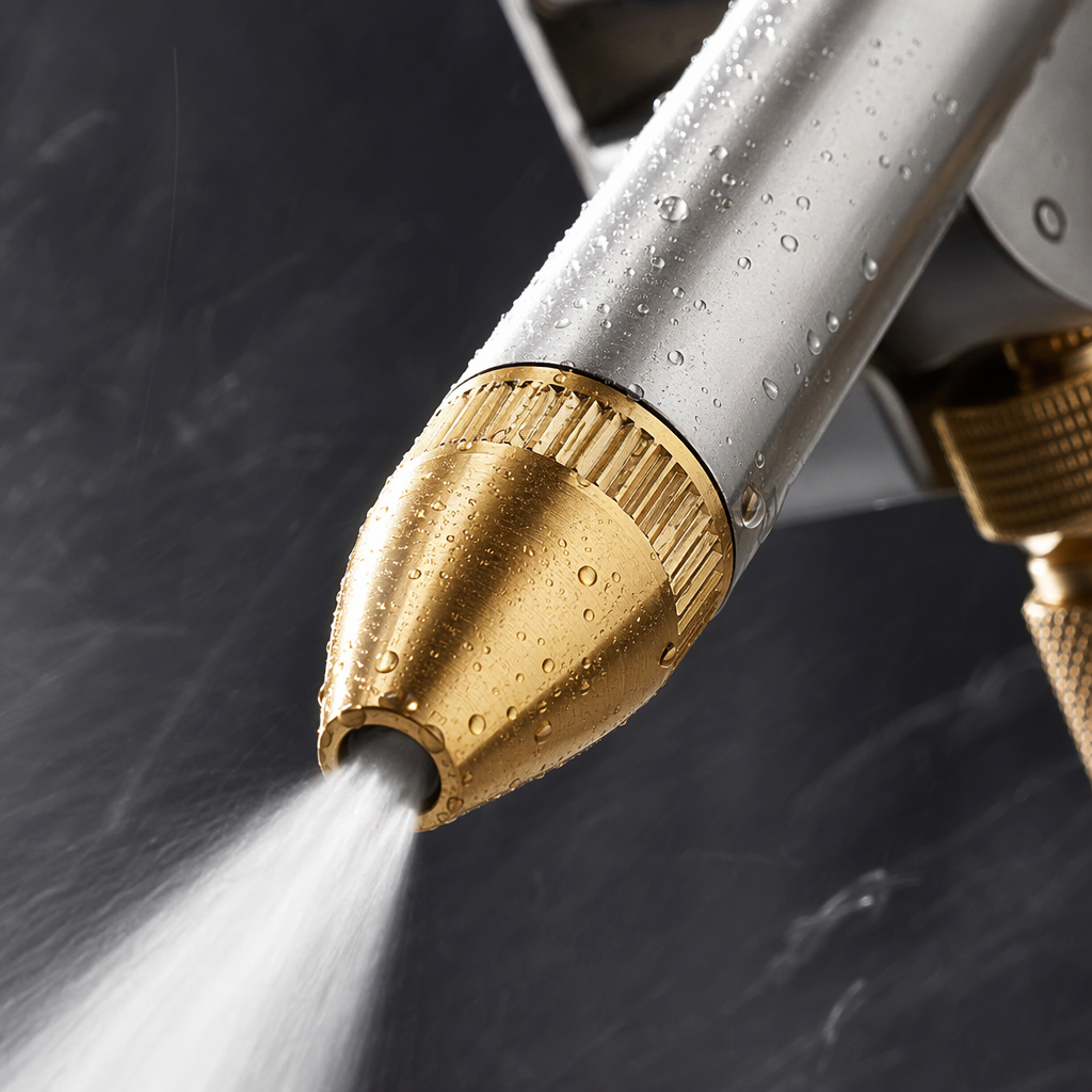 Silver spray gun water cleaning black car special high-pressure cleaning equipment Application Scenario