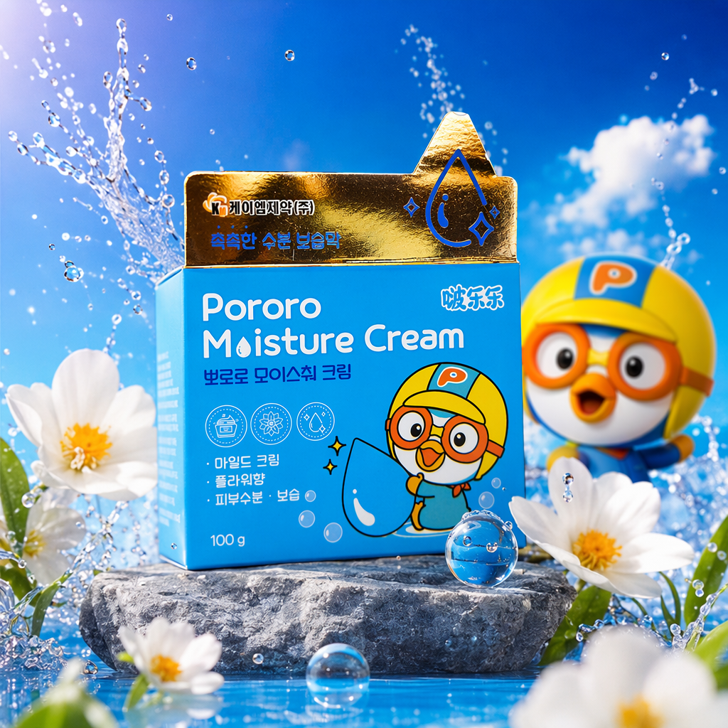 Borlele Children's Cream, Korean Borlele Children's Moisturizing Cream 100g, hydrates and hydrates the skin Application Scenario