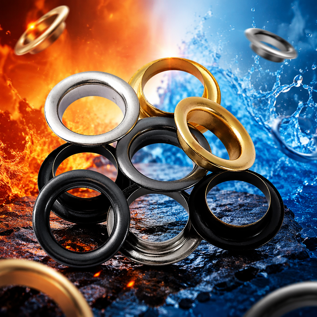 Metal rivet ring decorative hardware accessories and circular ring buckles are available in multiple sizes Specification image