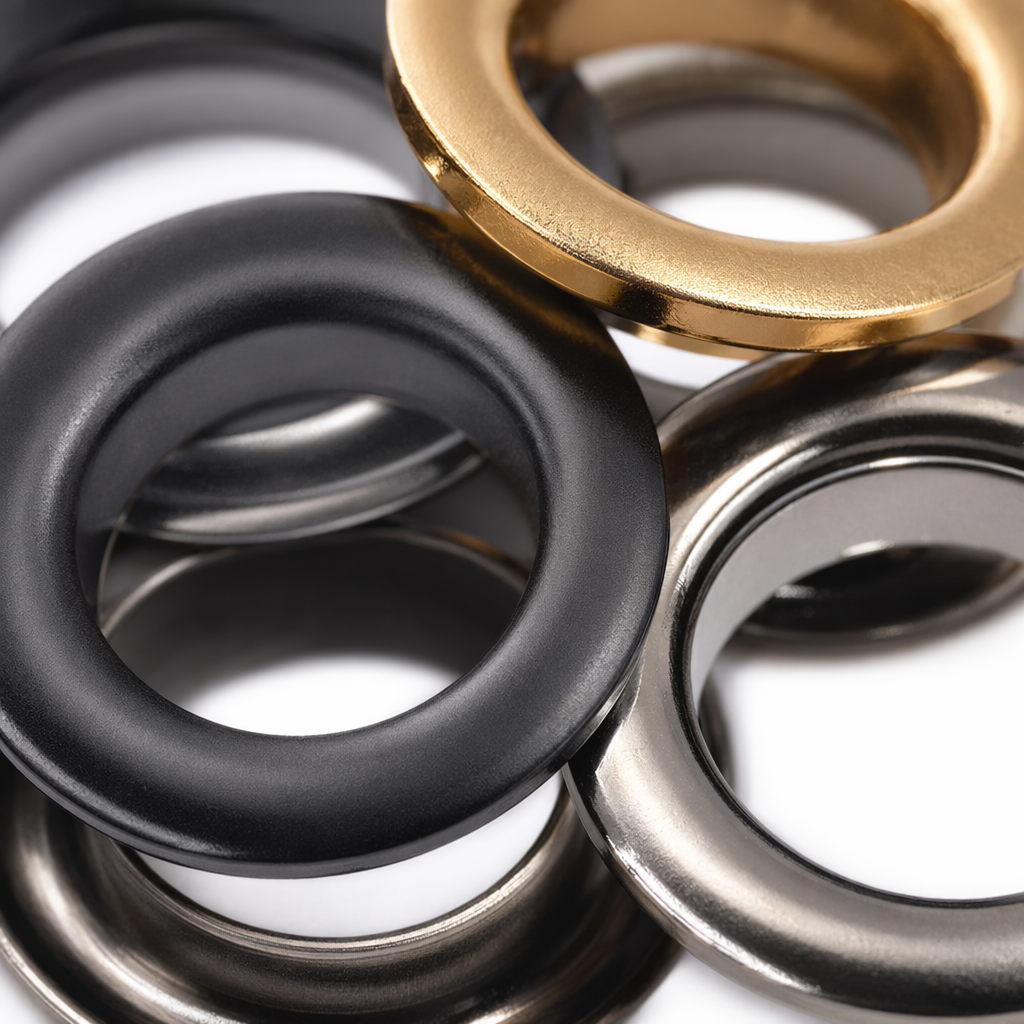 Metal rivet ring decorative hardware accessories and circular ring buckles are available in multiple sizes Application Scenario