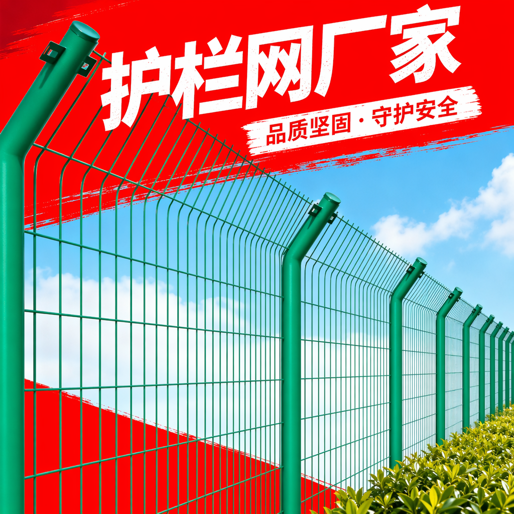Malla de valla verde cerca de patio de acero de zinc malla de protección de balcón para el hogar antirrobo anti-caída Specification image
