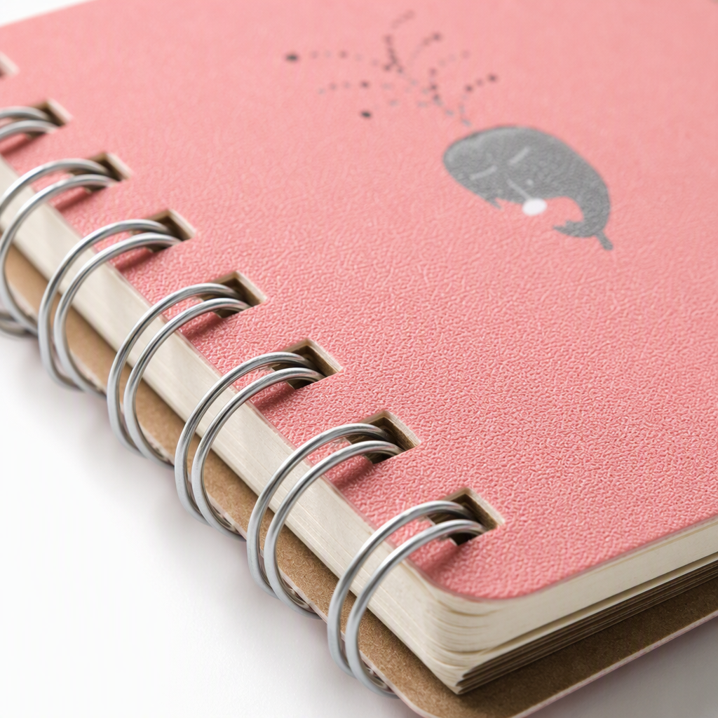 Cuaderno espiral colorido A5 páginas internas engrosadas multicolor opcional para estudiantes de oficina Application Scenario