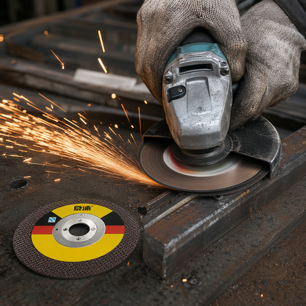 Brown grinding wheel, made of diamond resin, is specially designed for grinding, cutting and polishing of Angle grinders details Picture